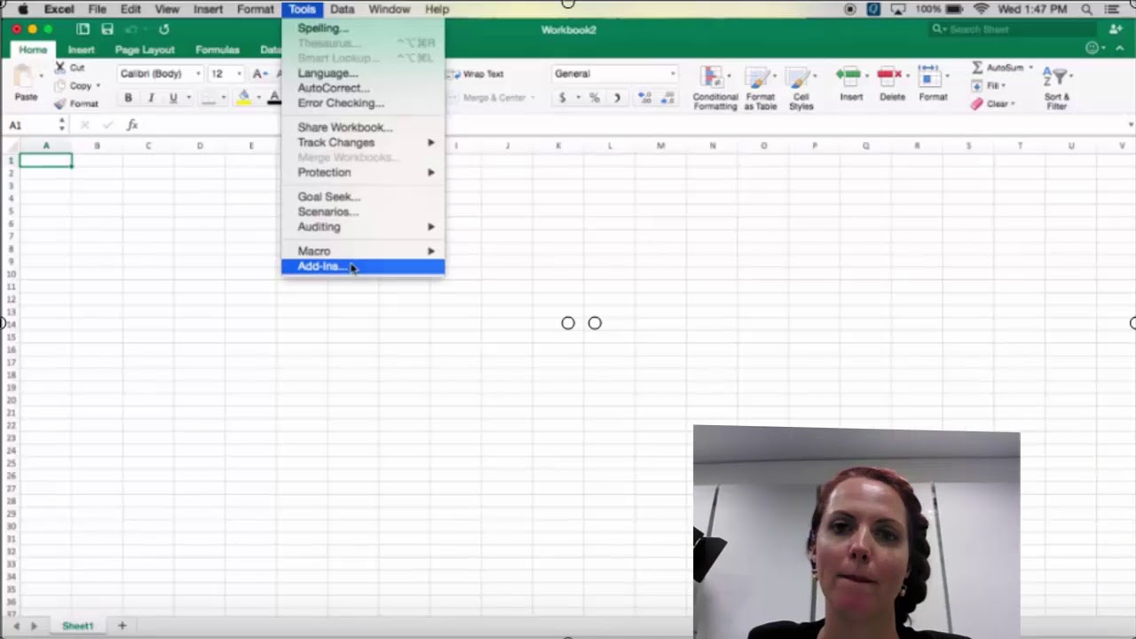 descriptive analysis in excel for mac